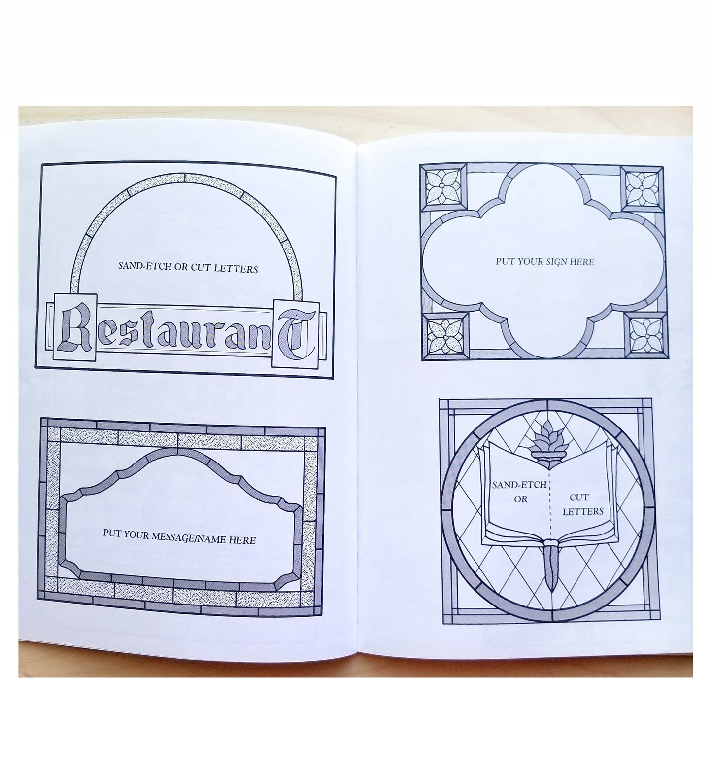 Alphabet & Numerals Pattern Book