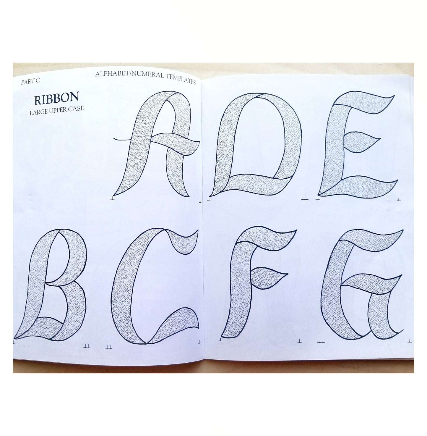 Alphabet & Numerals Pattern Book