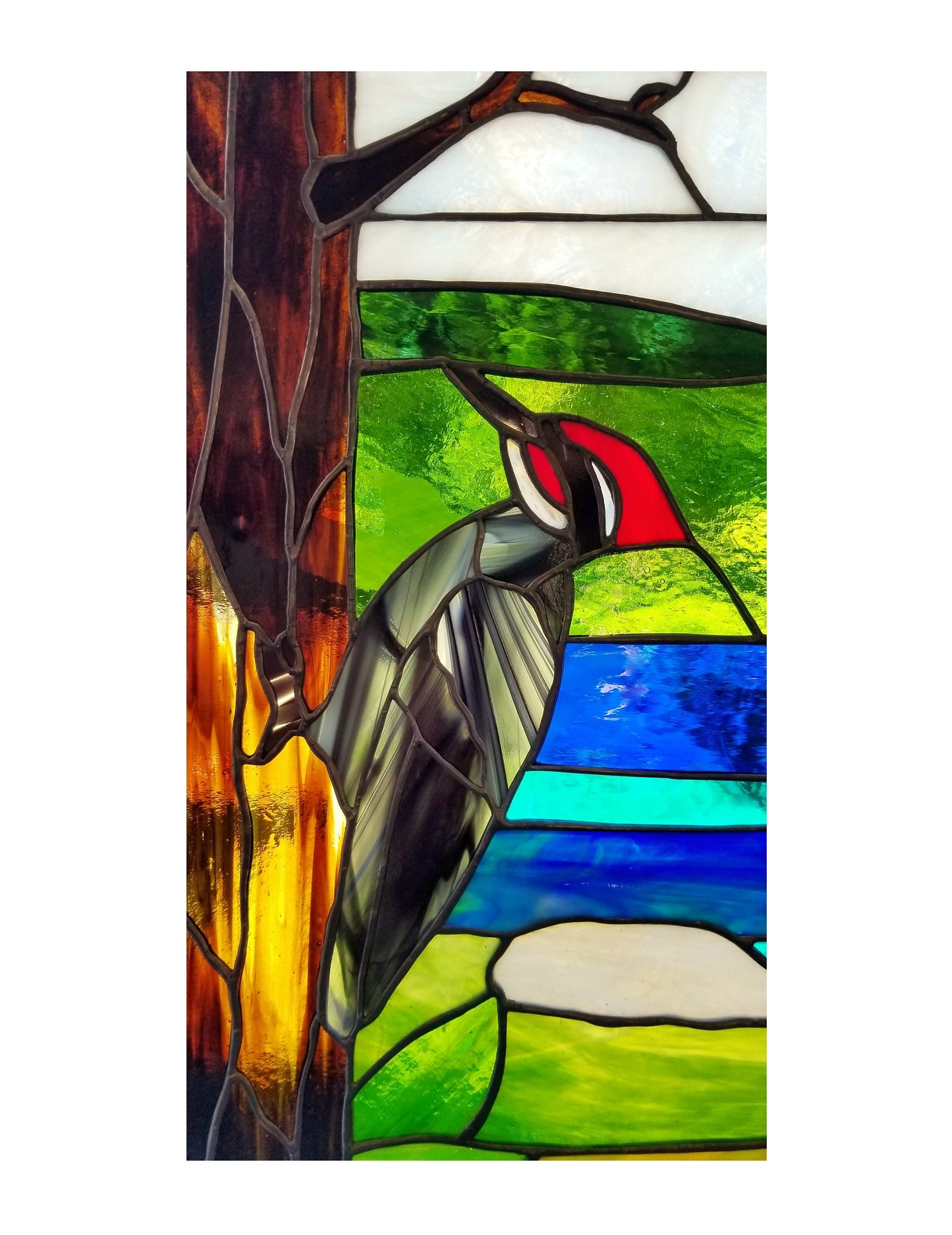 Black White Clear, Stained Glass Sheets. Baroque by Oceanside. Diy Easy to Cut. 6''x 8''+- 2 Pack or 4 Pack.