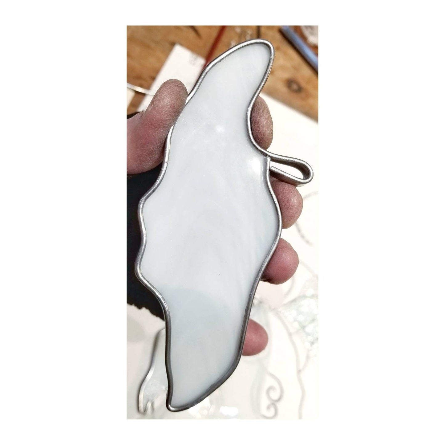 Hobby Came, Small U Channel Metal Came for edging suncatchers, 3 or 6 strips each 47" long, no kinks. Shipping included.