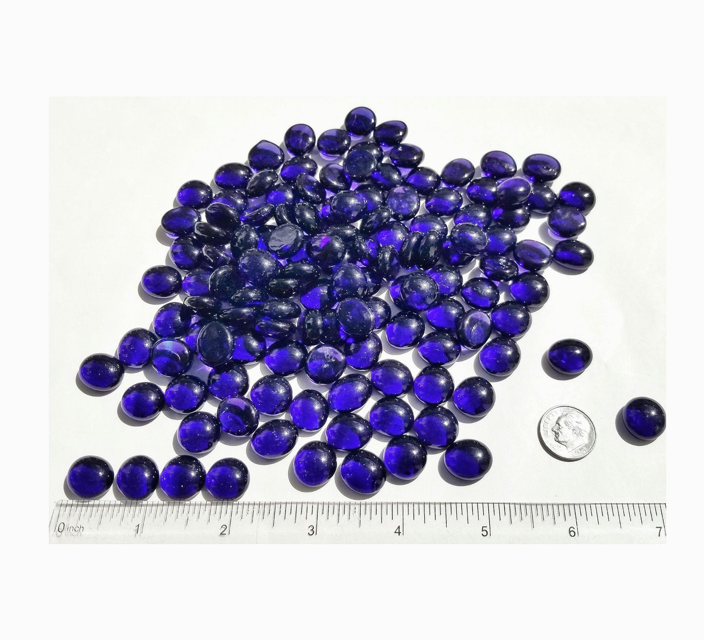 Purple Glass Pebbles for Stained Glass. Diy Holiday Craft Projects. Jewelry Gems & Mosaic Art. 8oz. 12 to 14mm. Oceanside Fusible Coe 96.