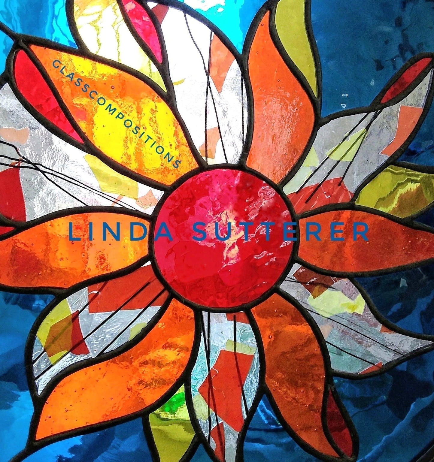 Waterglass, Aqua Stained Glass Sheets. Easy to cut gentle texture. 2 pieces 5"× 8"+- Diy, Beginner Suncatchers. Oceanside, Coe 96 Fusible.