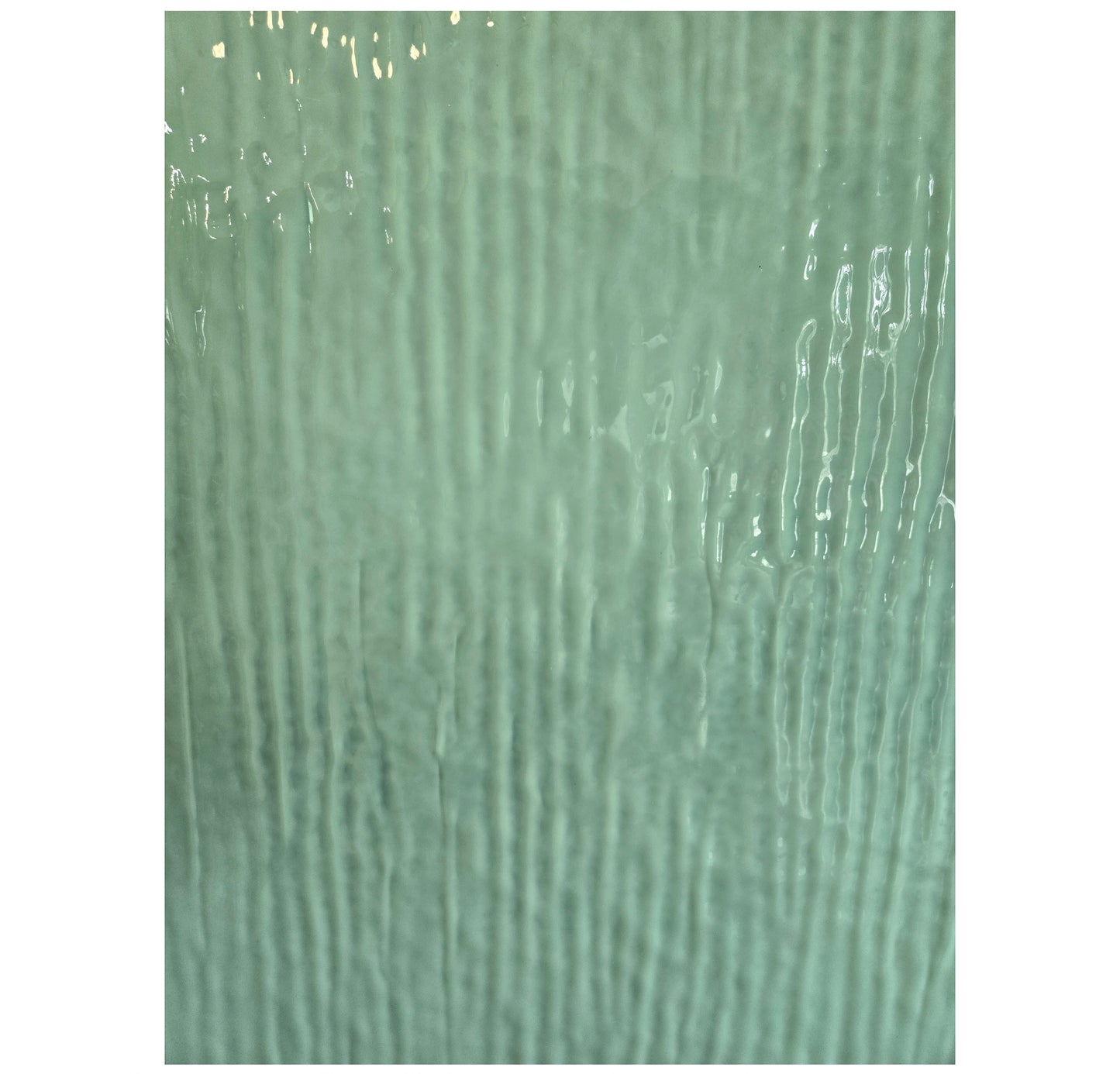 Mint Green Fusible Stained Glass Sheets. Bullseye coe 90. 2, 3 or 4 pieces, 2 sizes One Rolled Edgeon each. Vintage 1992.