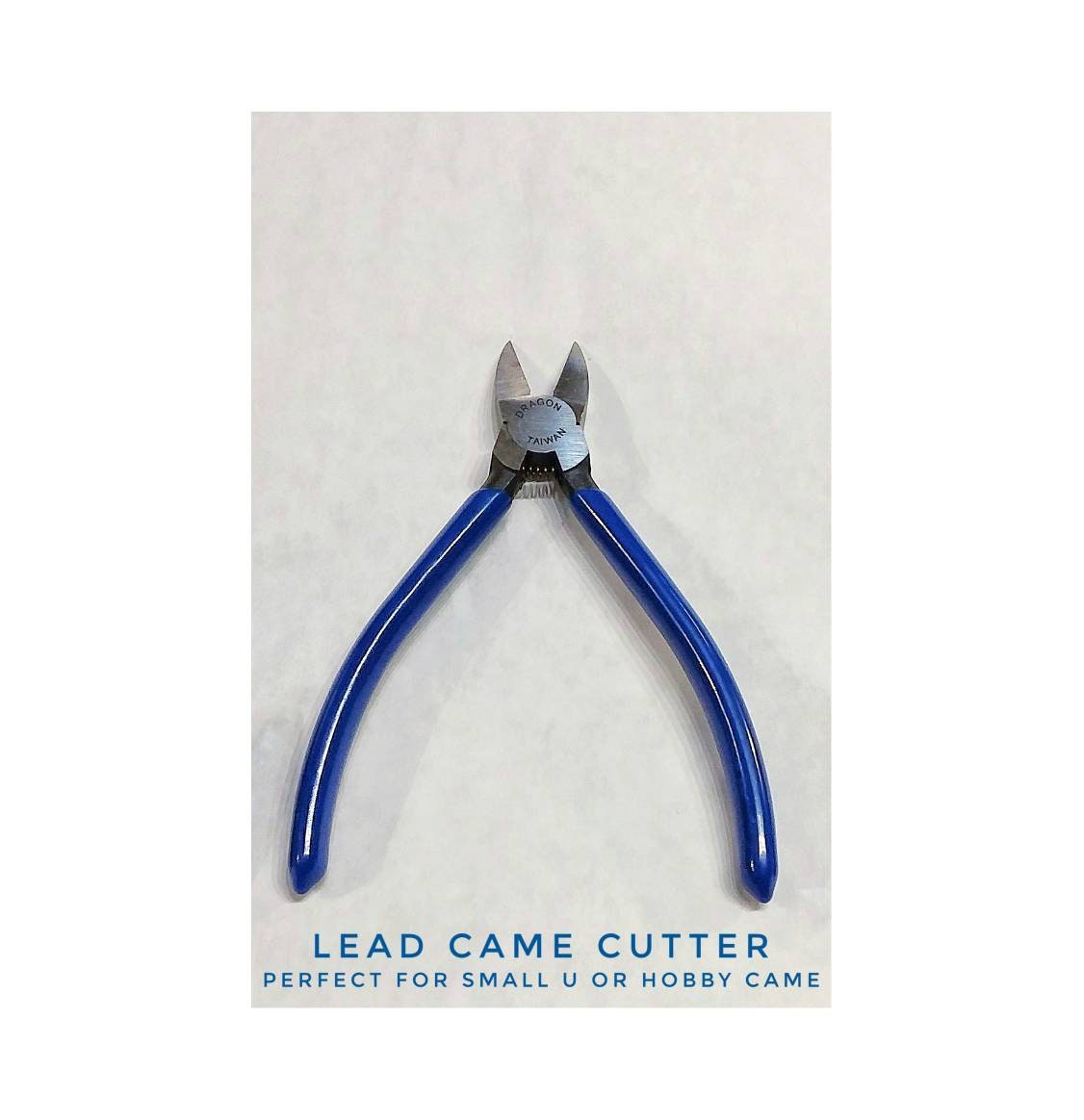 Lead came cutter, stained glass tool. Trim large or small H & U channe –  GlassCompositions