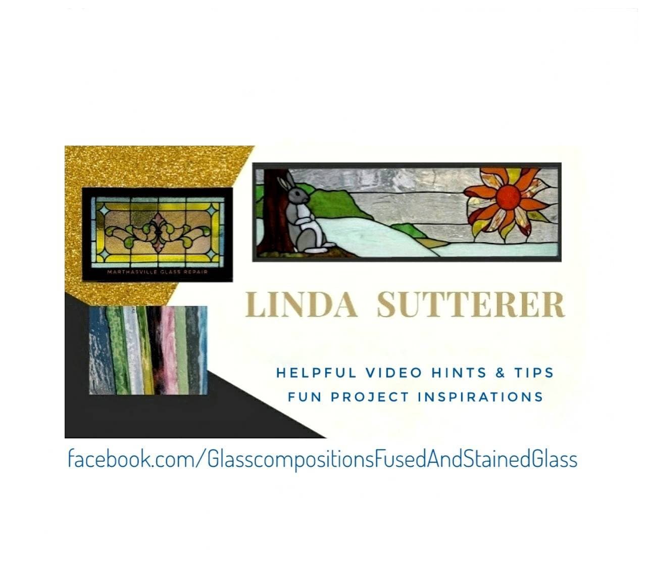 Stained Glass Pattern Book, How to make Panels & Suncatchers. Used in Good Condition. Designs featuring Bevels, Roses and Hearts for gifts.