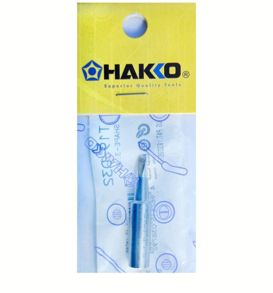 Hakko soldering iron tip. Stained glass accessory part, 1/8"in. wide. Appropriate size for decorative soldering, attach rings, hooks, wire.