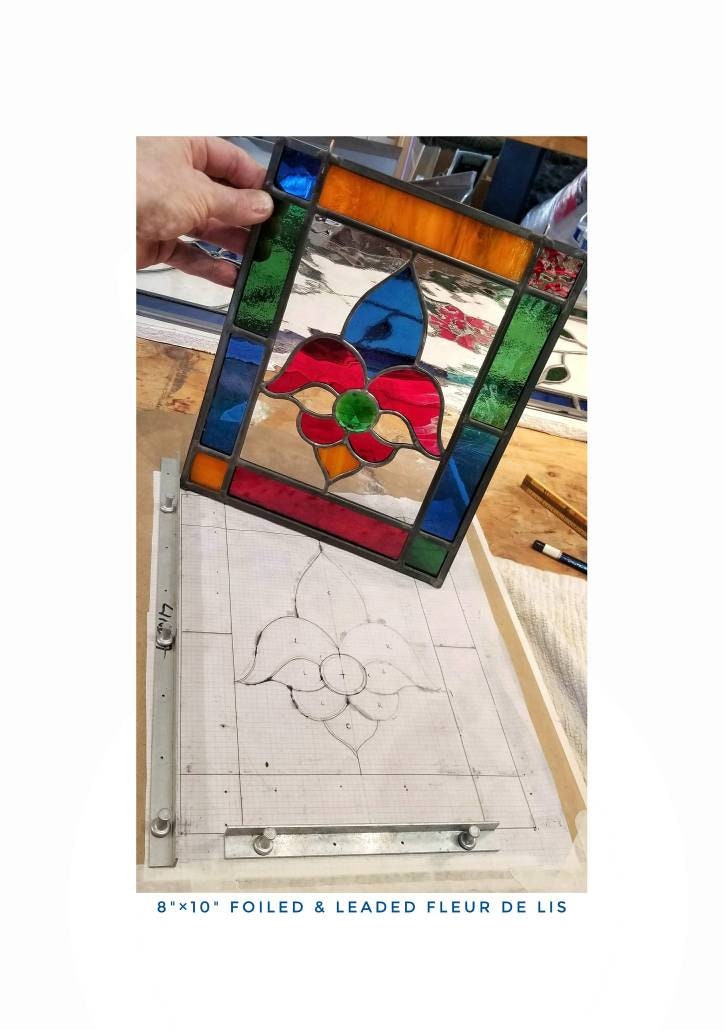 Morton System, layout block. Stained glass tool. Create straight squared up panels & box making aid. Premium metal push pins. Free shipping.