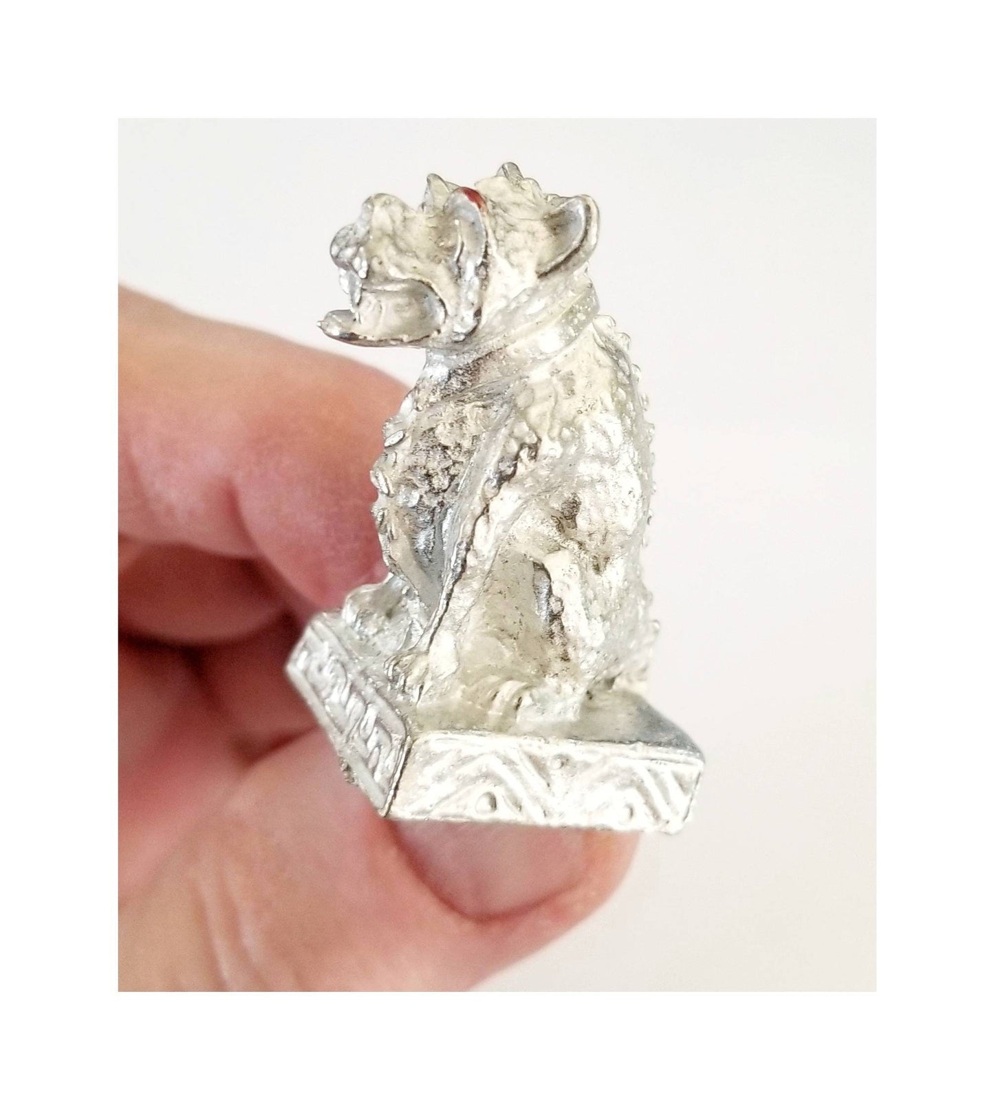 Gargoyle Figurine. Stained Glass Project. Diy, Copper Foil. Wing Pattern included. This petite Lead free body is easy to patina black.