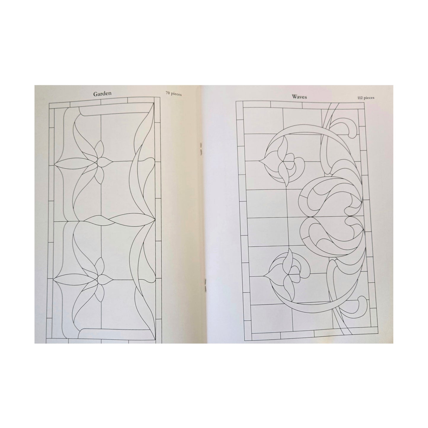 English Lead Lites Pattern Book for Stained Glass