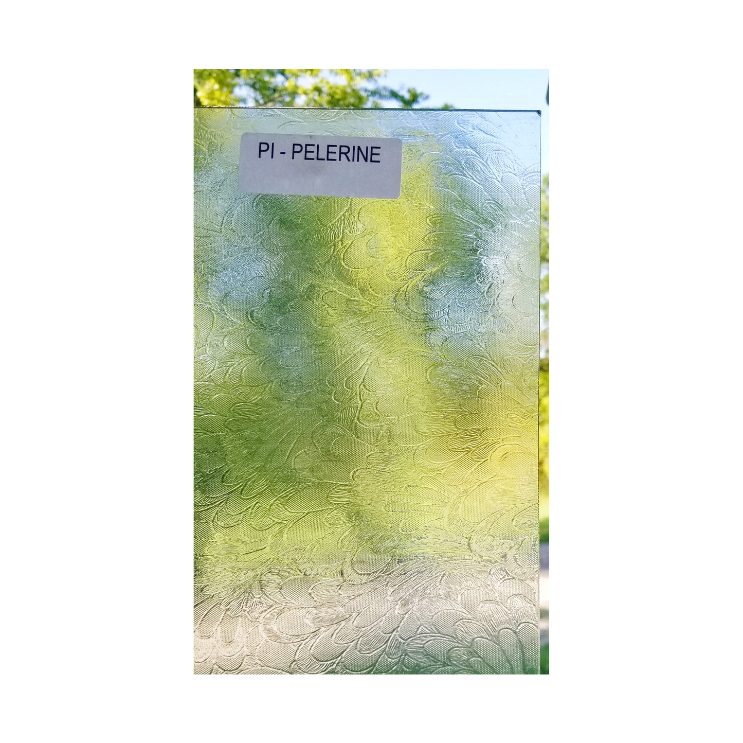 Pelerine Clear Stained Glass Sheets.