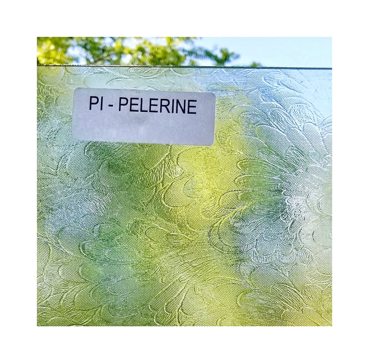 Pelerine Clear Stained Glass Sheets.