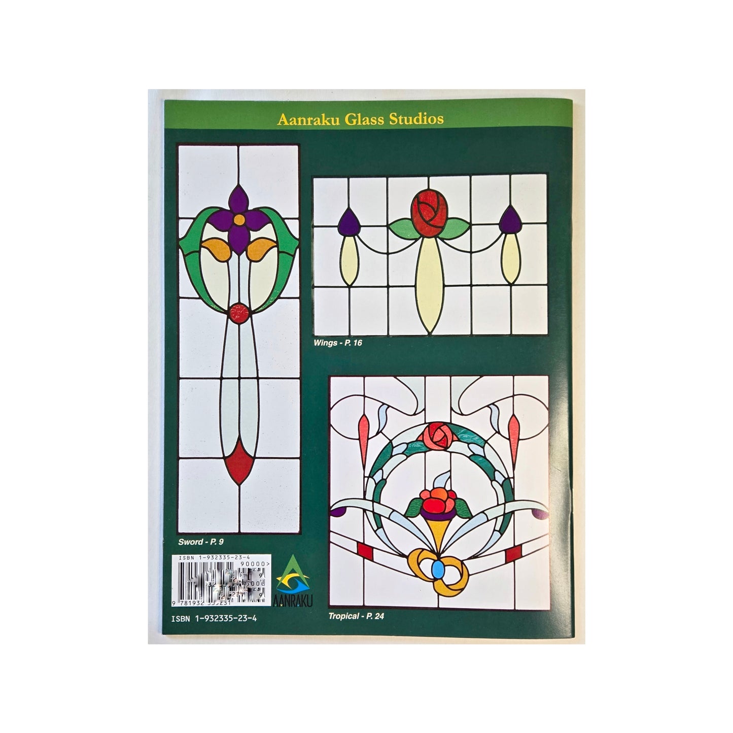 English Lead Lites Pattern Book for Stained Glass