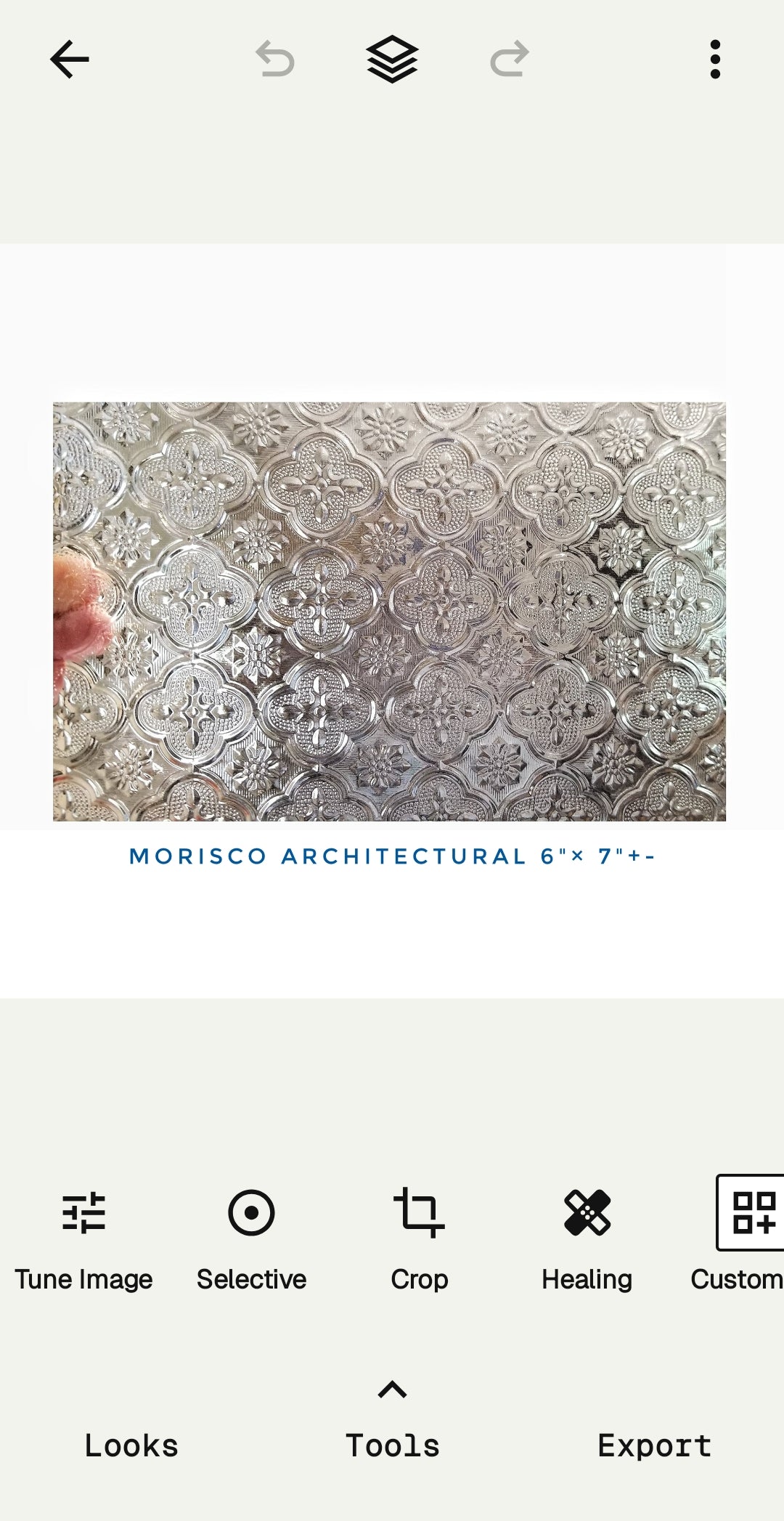Morisco, Architectural Clear Stained Glass. Geometric & Floral Patterned, Easy to Cut.
