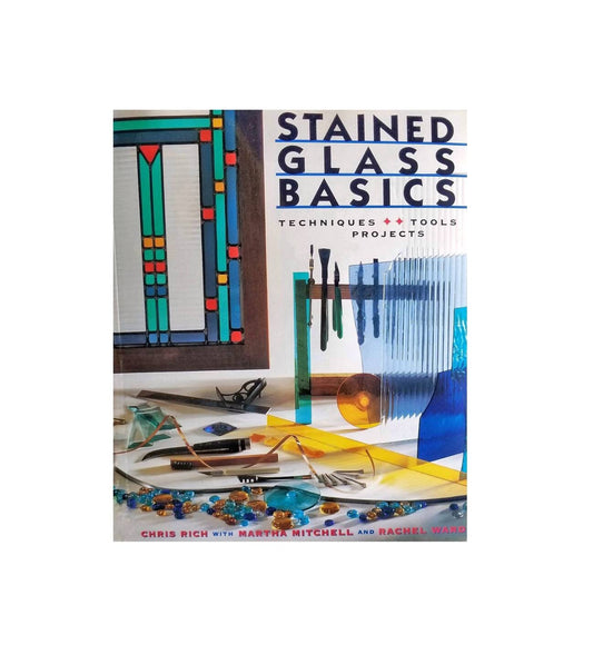 Stained Glass Basics Book, Patterns & Projects. Learn how to create copper foil, leaded glass. Comprehensive Instructions for many projects