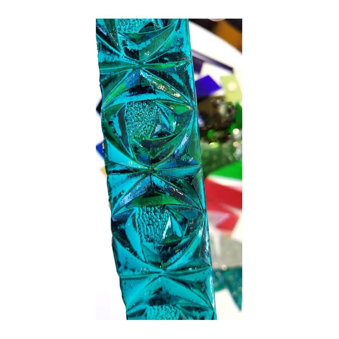 Scrap, Stained Glass Sheets, Pieces. See thru colors Blue Green, Orange, Pinks with mix of speciality Textures. DIY mosaics, suncatchers.