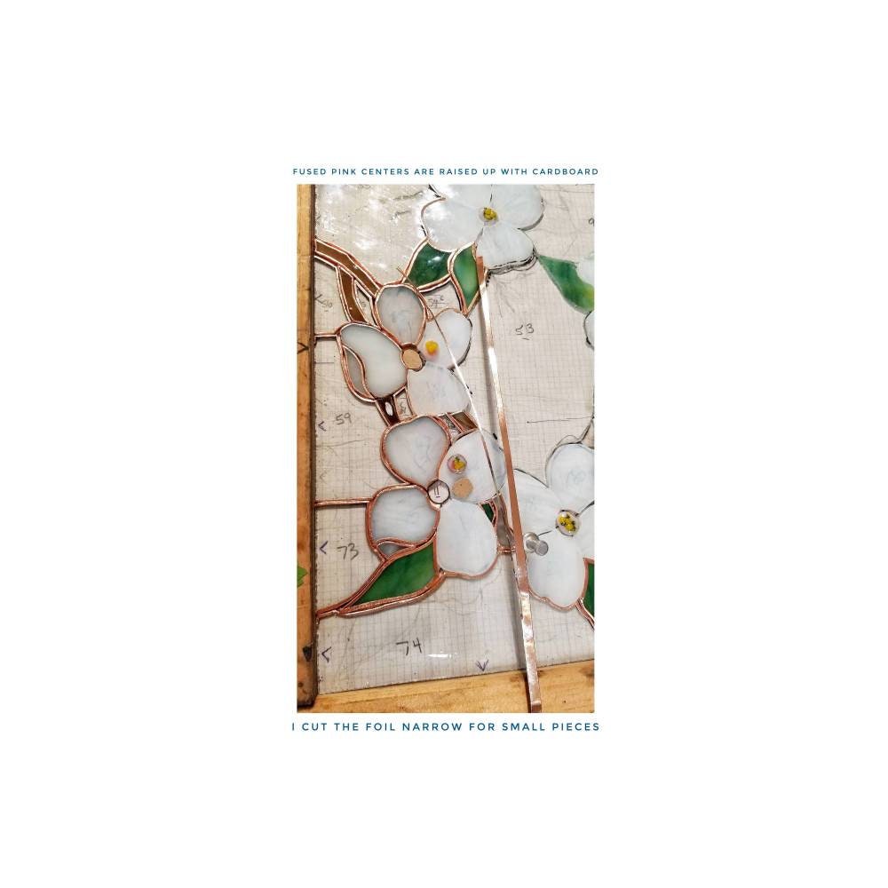 Jewels for Stained Glass, Vintage Faceted gems for copper foil or lead came projects, 9 total in assorted sizes Craft/Jewelry pendants