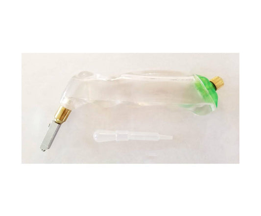 Glass cutter for Stained glass & mosaic projects. Oil reservoir, carbide wheel, palm grip handle. Free shipping.
