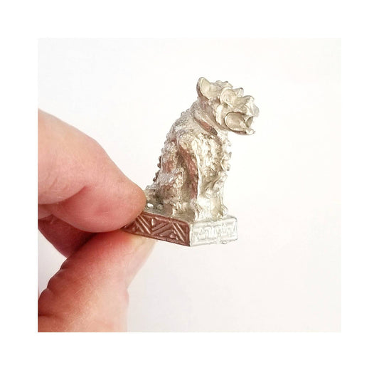 Gargoyle Figurine. Stained Glass Project. Diy, Copper Foil. Wing Pattern included. This petite Lead free body is easy to patina black.