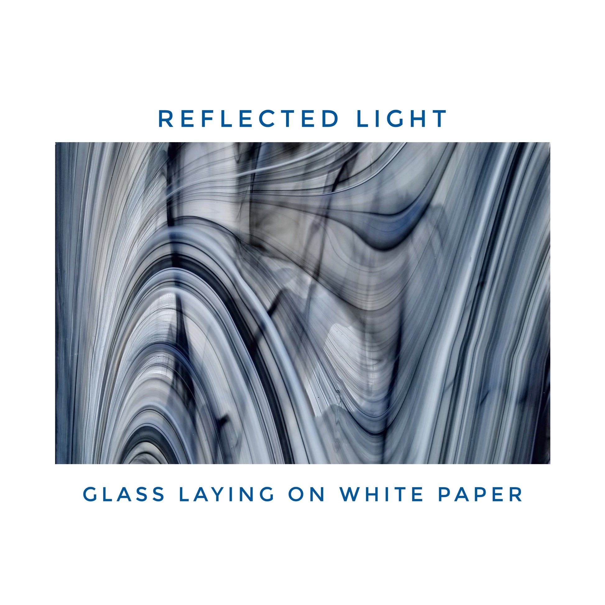 Black White Clear, Stained Glass Sheets. Baroque by Oceanside. Diy Easy to Cut. 5"× 8" sheets or 6''x 8''+- 4 Pack.
